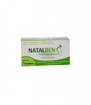 Natalben preconceptivo 30 capsulas