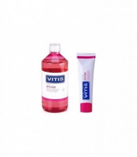 Vitis encias pack colutorio 500 + pasta 100 ml.