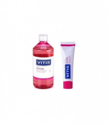 Vitis encias pack colutorio 500 + pasta 100 ml.