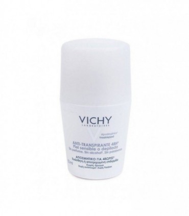 Vichy antitranspirante piel sensible roll-on 50 ml