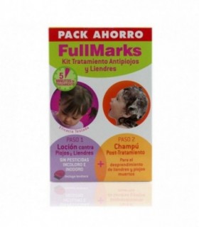 Fullmarks champú 150 ml + loción pediculicida 100 ml