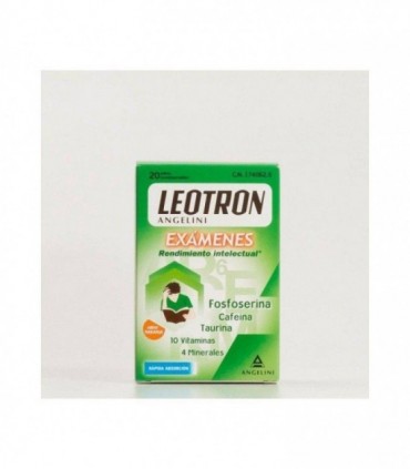 Angelini leotron exámenes 20 sobres