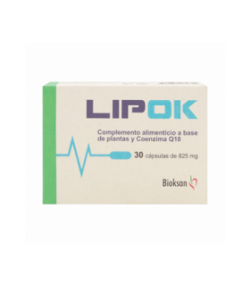 Lipok 30 capsulas.