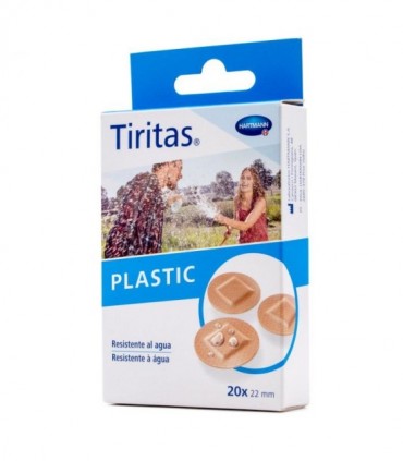 TIRITAS PLASTIC APOSITO ADHESIVO REDONDAS 22 MM 20 U