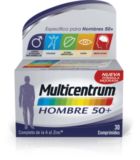 MULTICENTRUM HOMBRE 50+ 30 COMP