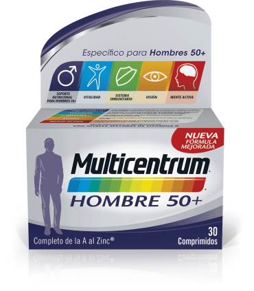 MULTICENTRUM HOMBRE 50+ 30 COMP