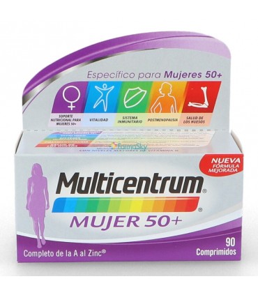 MULTICENTRUM MUJER 50+ 90 COMP