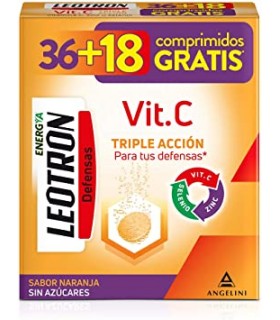 LEOTRON VITAMINA C 36+18 COMP EFERVESCENTES