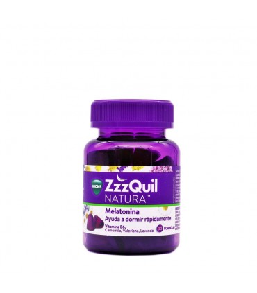Vicks zzzquil natura melatonina 30 gominolas
