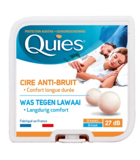 TAPONES OIDOS CERA QUIES NATURAL 16 U