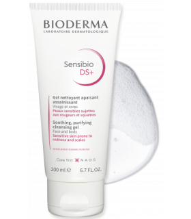 BIODERMA SENSIBIO DS+ GEL MOUSSANT 200 ML