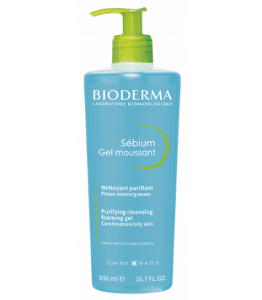 BIODERMA SEBIUM GEL MOUSSANT 500 ML