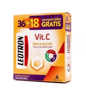 LEOTRON VITAMINA C ANGELINI 36+18 COMP EFERVESCENTES