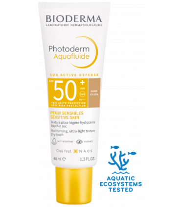 BIODERMA PHOTODERM AQUAFLUIDO DORADO SPF50+ 40ML