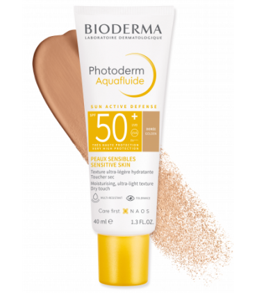 BIODERMA PHOTODERM AQUAFLUIDO DORADO SPF50+ 40ML