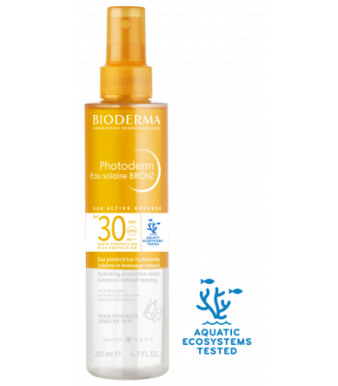 BIODERMA PHOTODERM EAU SOLAIRE BRONZ SPF30 SPRAY 200 ML