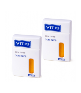 VITIS SEDA DENTAL CON CERA 50 M 2 U DUPLO