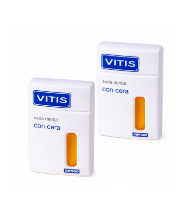 VITIS SEDA DENTAL CON CERA 50 M 2 U DUPLO