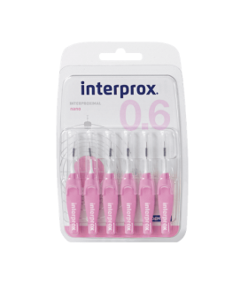 CEPILLO INTERPROXIMAL INTERPROX NANO 6 CEPILLOS