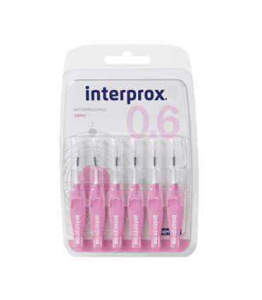 CEPILLO INTERPROXIMAL INTERPROX NANO 6 CEPILLOS